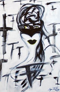 (2014) Acryl auf Leinwand, 50 x 70 cm