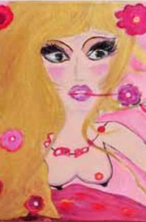 (2012) Acryl auf Leinwand, 200 x 60 cm