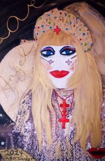 (2024) Love Angel,
Acryl auf Leinwand,
80 x 100 cm